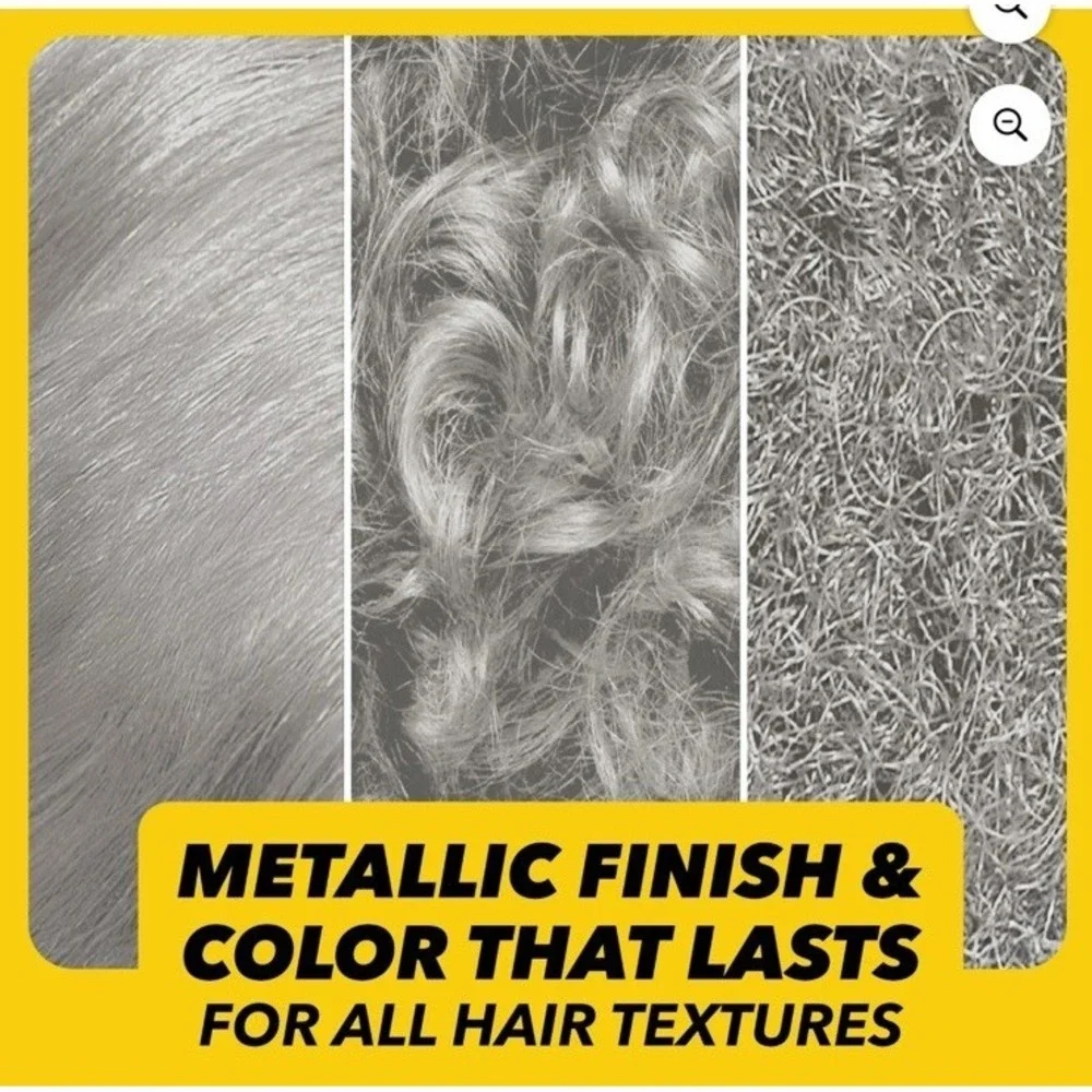 SCHWARZKOPF Got2b Metallics Permanent Hair Color M71 Metallic Silver--LOT OF 2